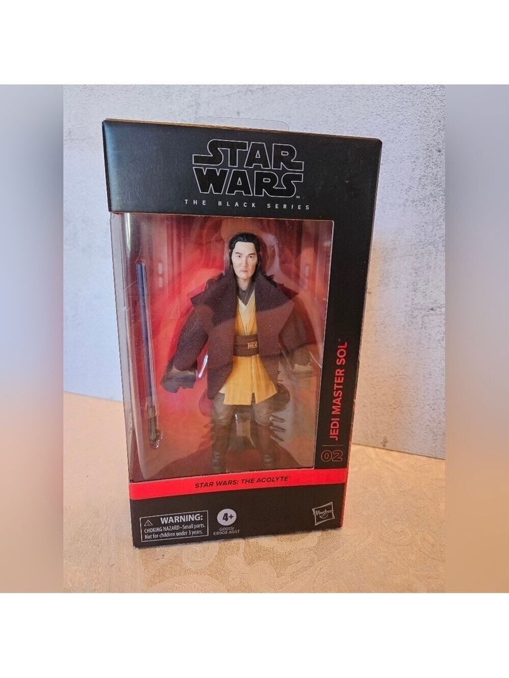 Star Wars The Black Series The Acolyte Jedi Master Sol, New In Box, Pristine